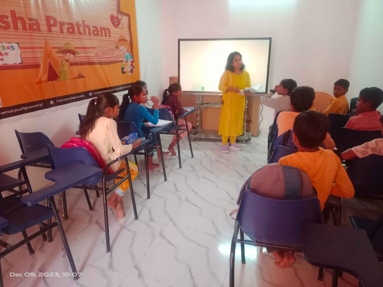 Children engaged in educational and creative learning programs