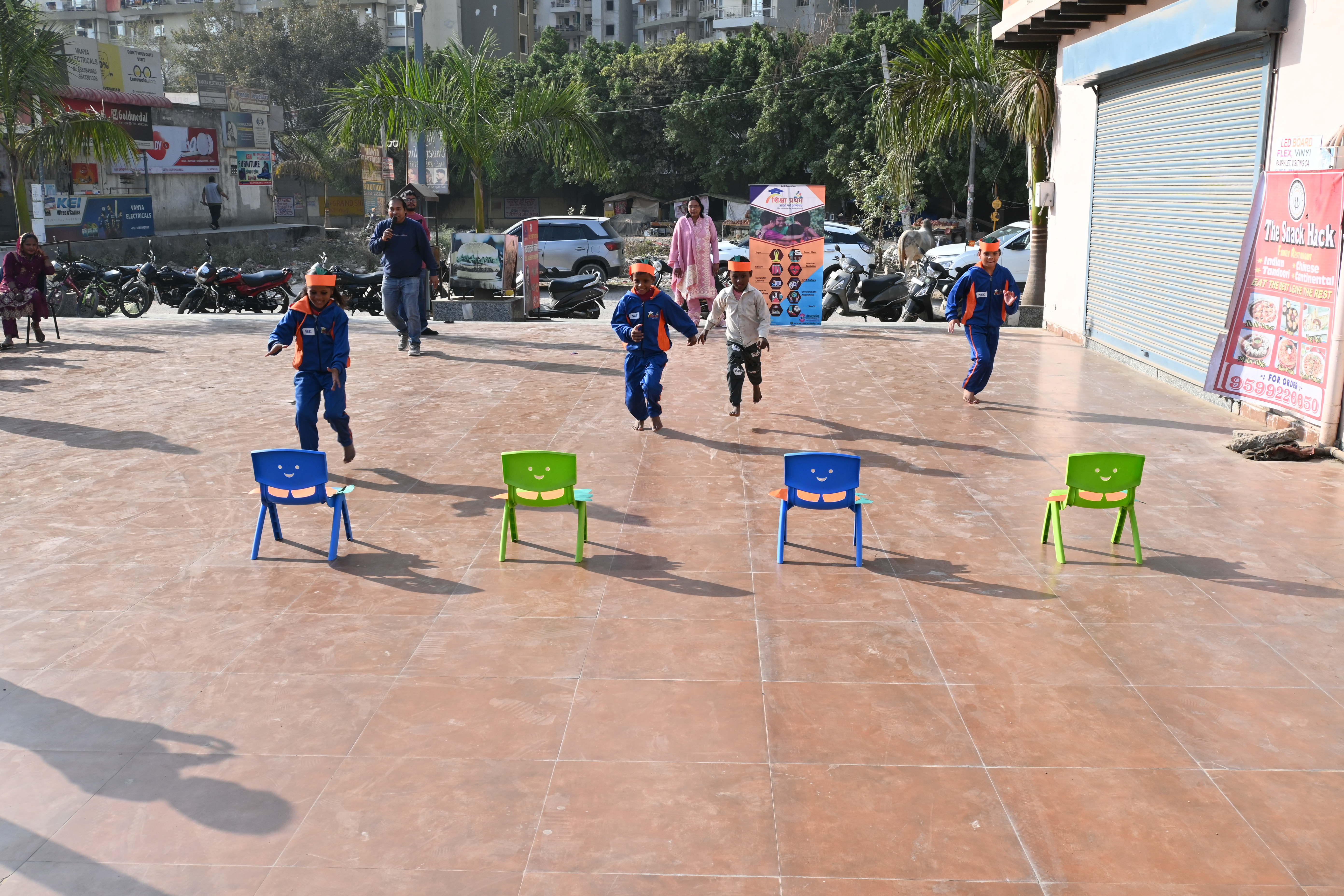 Sports development program encouraging physical fitness and discipline